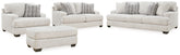 J&M Furniture - Ashley Furniture - Brebryan Sofa, Loveseat, Oversized Chair and Ottoman - Sofa, Loveseat, Oversized Chair and Ottoman - 34401U4